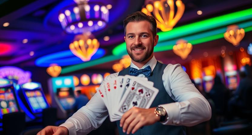 555IQ jackpot slots and live sports